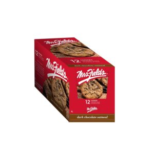 Mrs. Fields Dark Chocolate Oatmeal Cookie 2.1oz 12ct